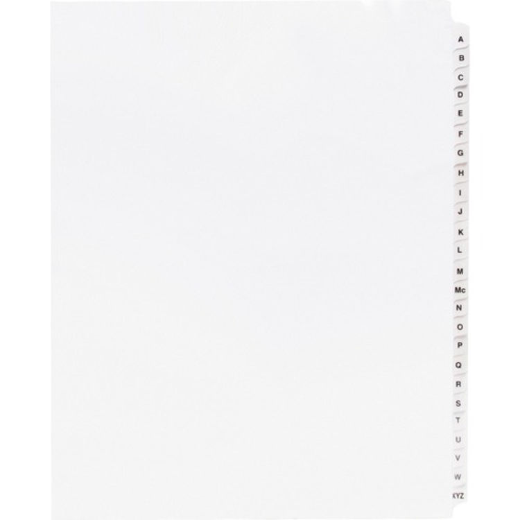 Picture of AA5D A5 GREY ALPHABET DIVIDERS